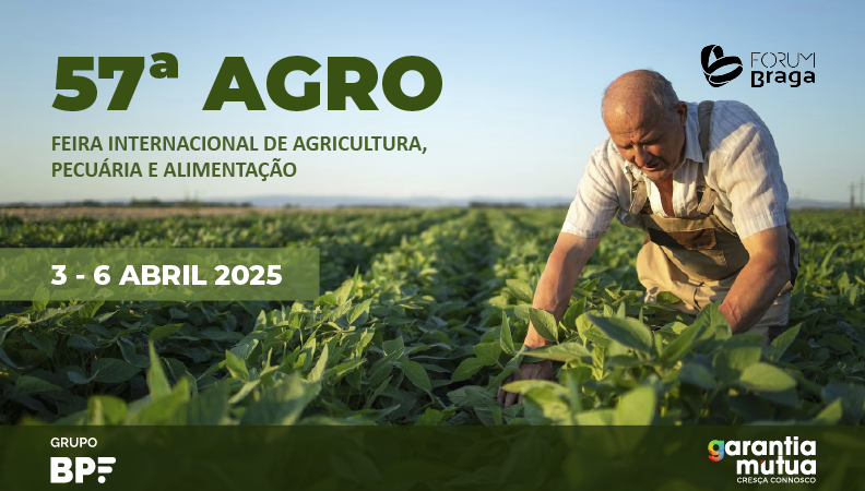 AGRO BRAGA 2025 - 3 a 6 de abril AGRO BRAGA 2025 - 3 a 6 de abril